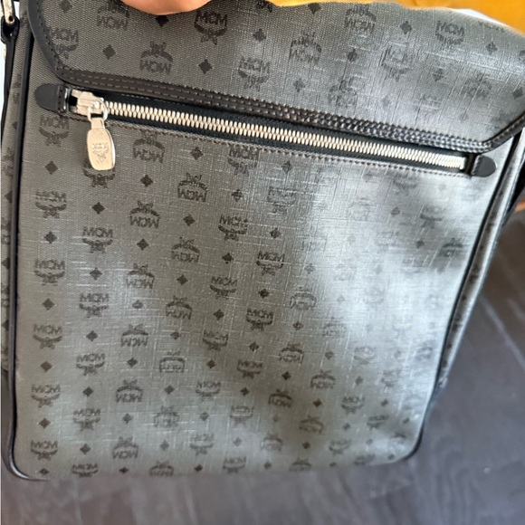 MCM Black and Gray Crossbody Bag - Picture 12 of 12